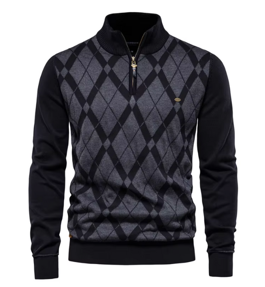 ByMoire. Half-Zip Herentrui