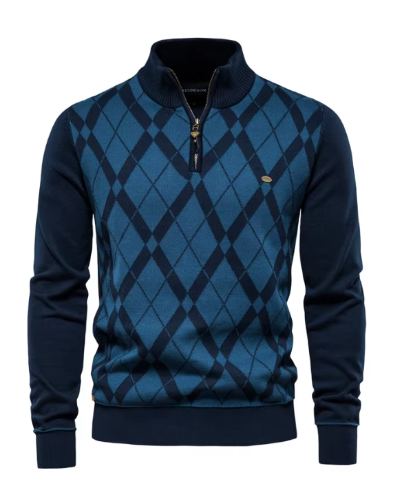 ByMoire. Half-Zip Herentrui