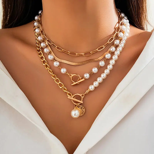 By Moires gouden kettingset