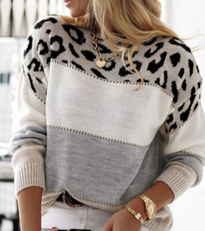 ByMoire. Trui Met Luipaardprint