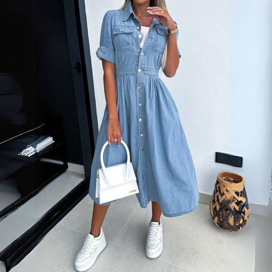 ByMoire. Casual Denim Jurk