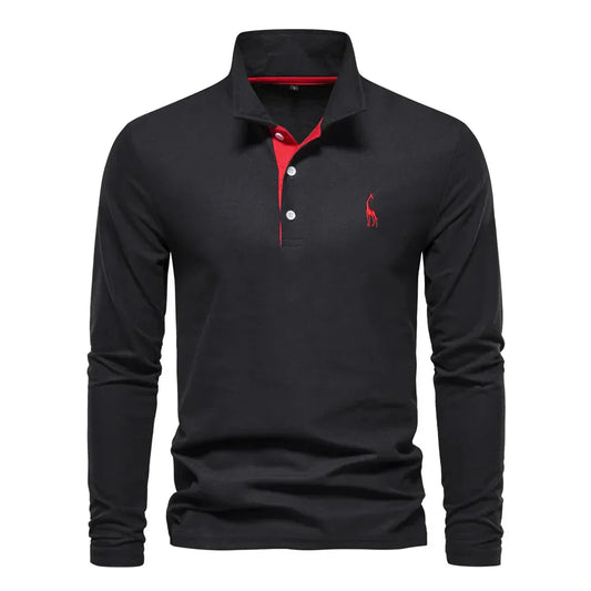 ByMoire. Polo met Lange Mouwen