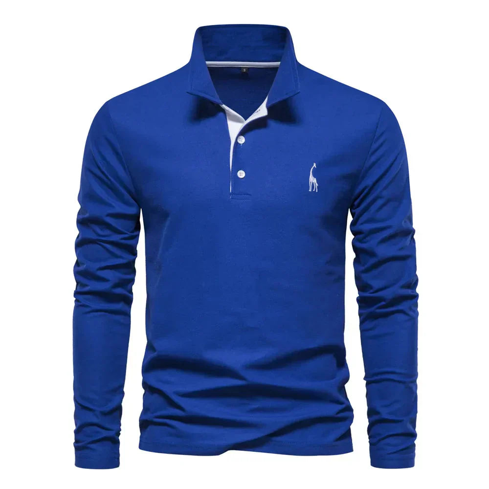 ByMoire. Polo met Lange Mouwen