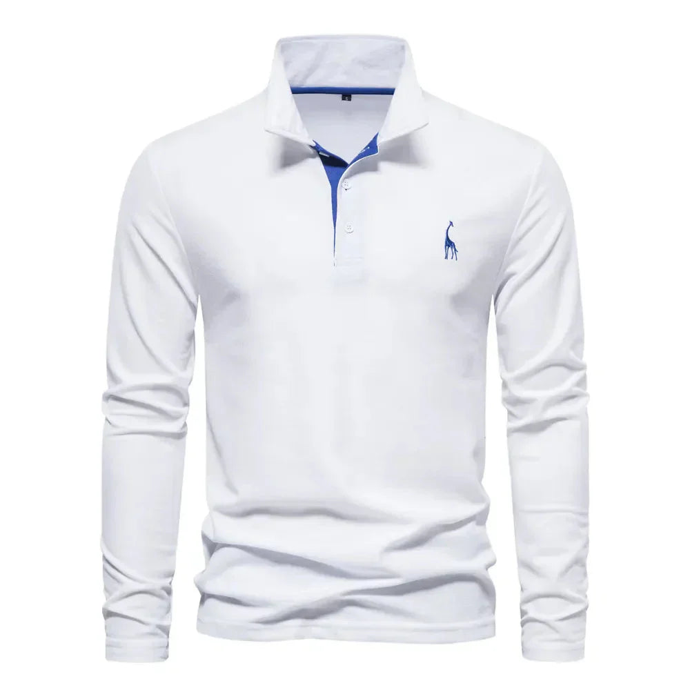 ByMoire. Polo met Lange Mouwen
